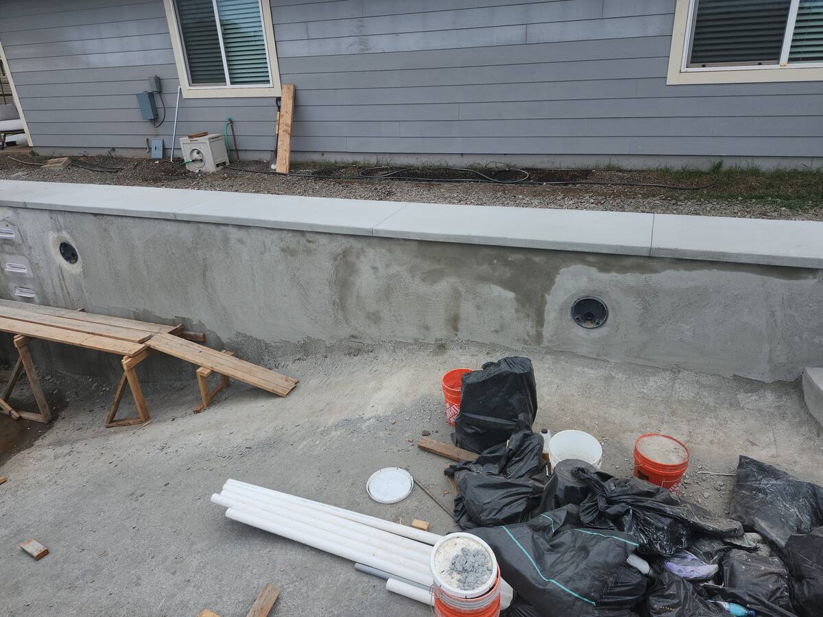 Concrete project in Pearl City, Oahu by Cruz Control Concrete Hawaii